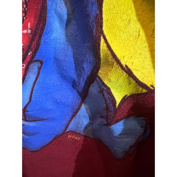 Vintage Disney Winnie the Pooh & Friends Tshirt short sleeve Women's 2X Red READ - Picture 6 of 14